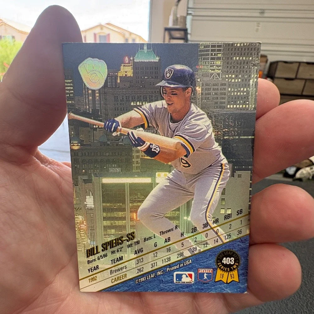 1993 Leaf Series 2 Baseball Card Lot 5ct John Orton Bill Spiers Bill Krueger